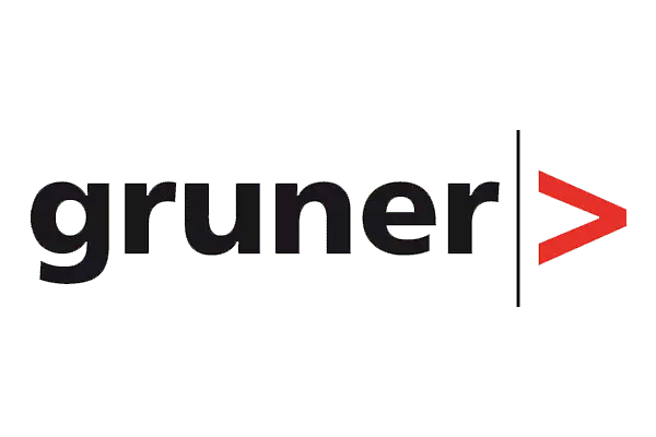 Gruner logo client de l'application de construction GAMMA AR