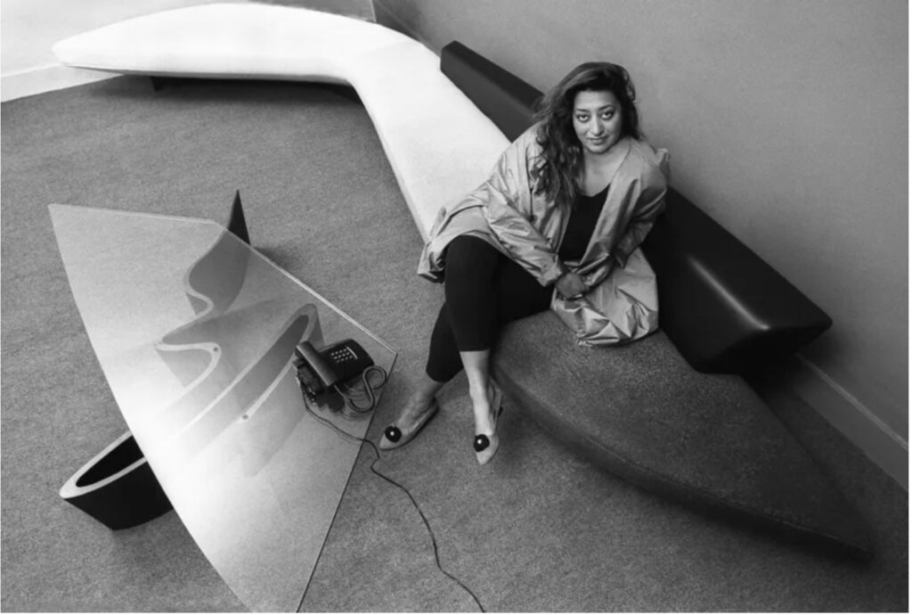 Zaha Hadid portrait