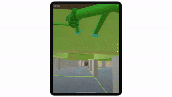 Documenting the position and actual construction of every object on-site with GAMMA AR