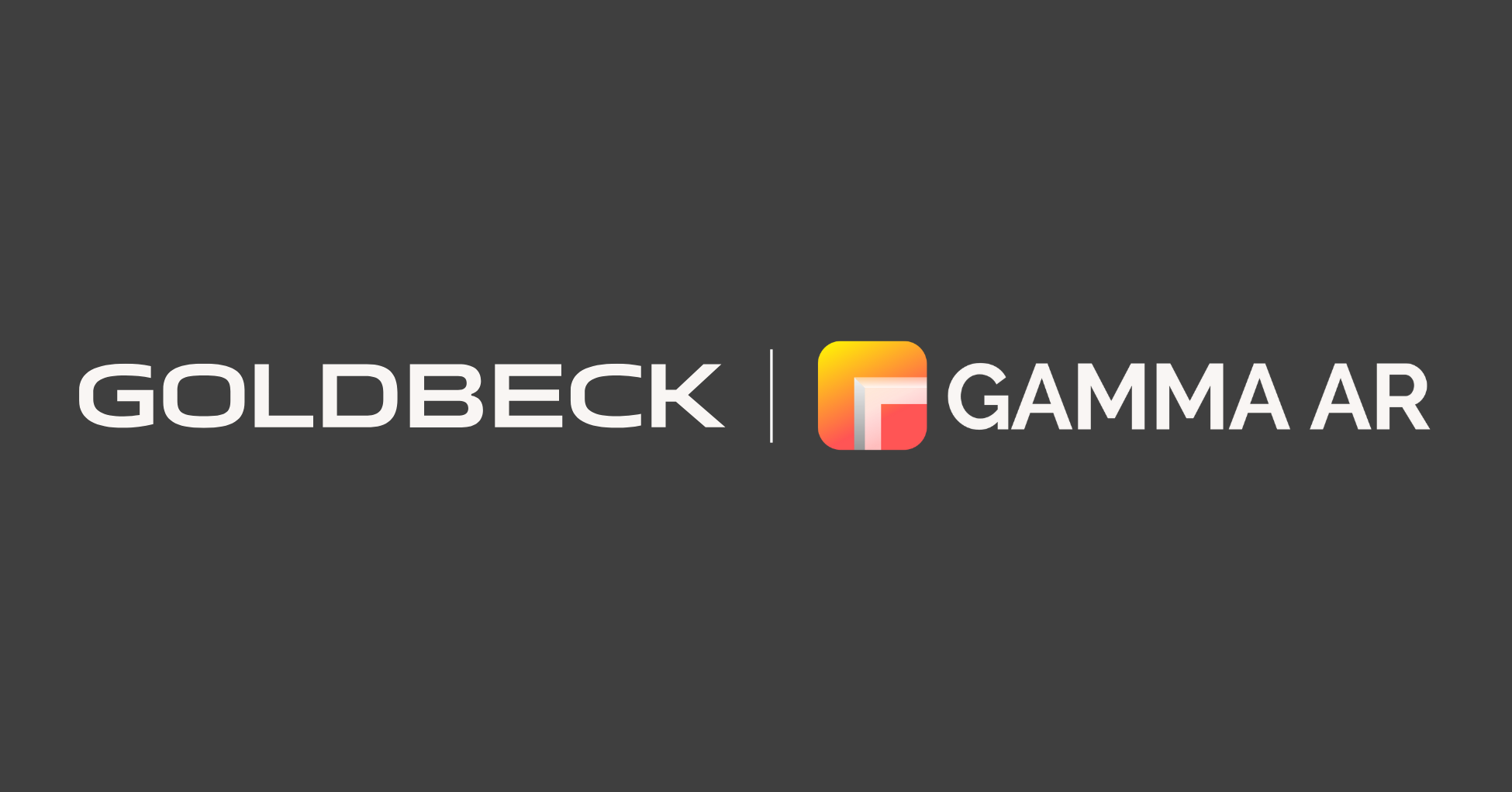 Goldbeck and GAMMA AR logos