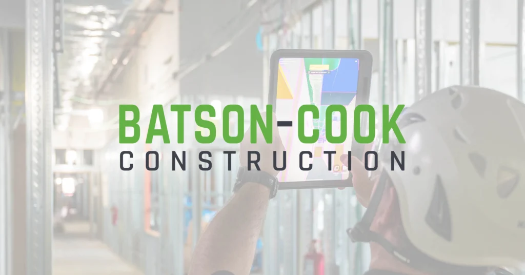 Batson Cook using GAMMA AR on the construction site
