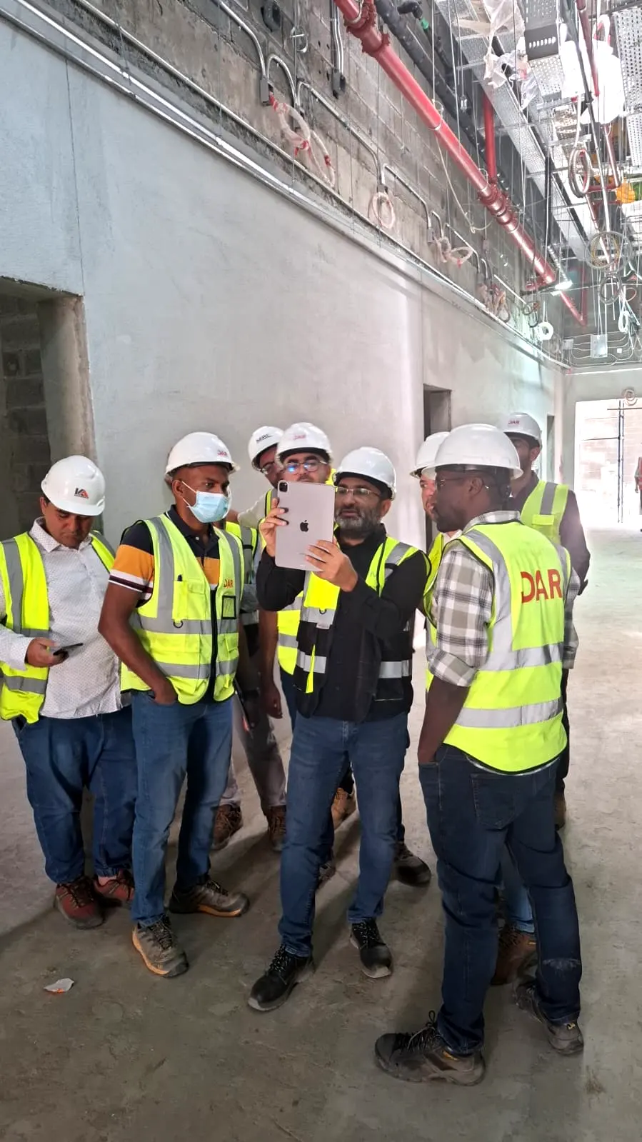 Walid Presenting GAMMA AR to the team